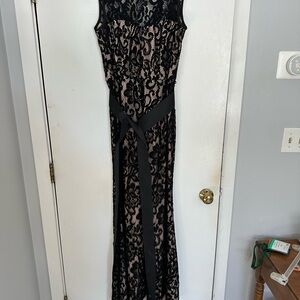 Black Lace Formal Gown | 8